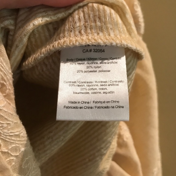 Anthropologie Embroidered Peplum Top - Picture 7 of 7